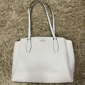 Large authentic Kate Spade white Purse